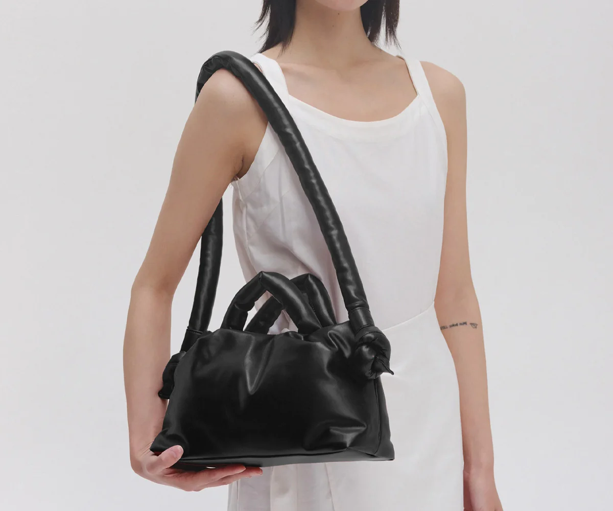 Mini-Ona Vegan Leather - Black - immagine 3