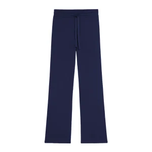 True Knit Wide Leg Pants - Navy