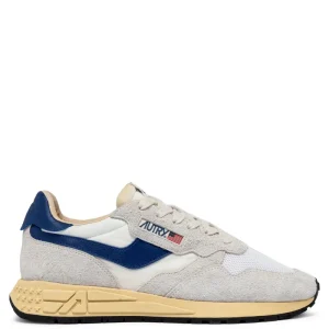 Autry Reelwind Low Man Suede/Net Wht/Limoges
