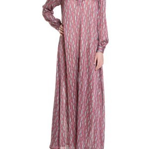 Caftano Celeste e Rosso Beachwear