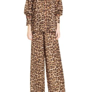 Camicia Animalier Marrone e Nero