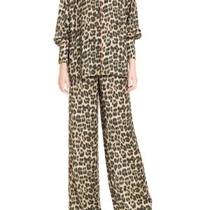 Camicia Animalier Verde e Nero