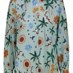 Camicia boyfriend Fantasia Cactus