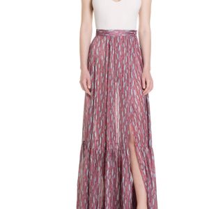 Portafoglio con balza Celeste e Rosso Beachwear