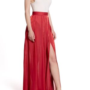 Gonna a portafoglio Rosso