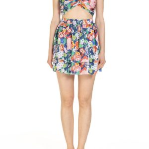 Vestito corto  Fantasia Peonie