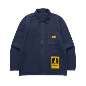 Canvas Chore Shirt - Dark Navy