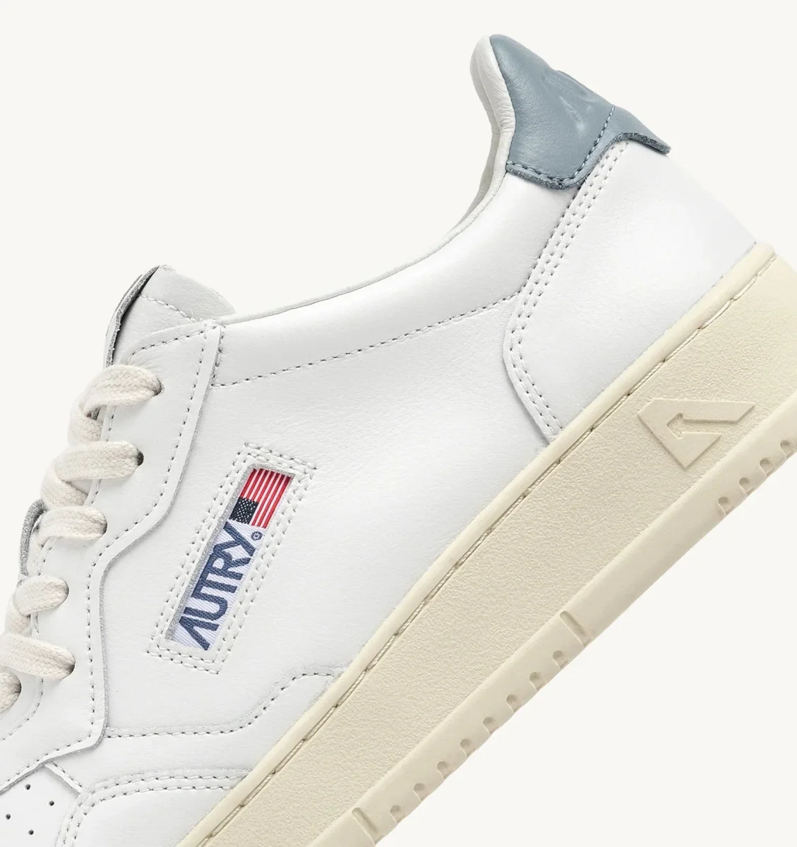 Autry Medalist Low Man Leat Slv Blue - immagine 7