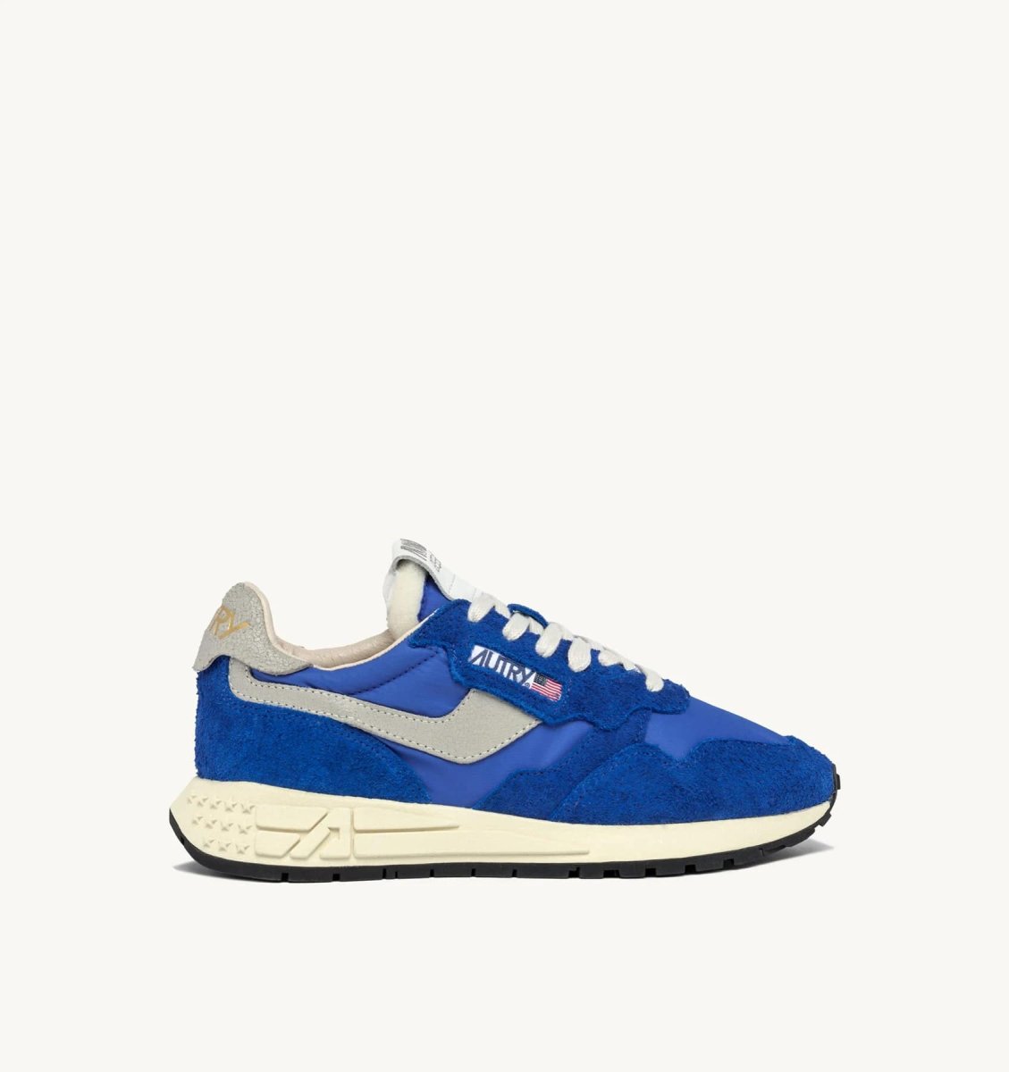 Autry Sneakers Reelwind Low Nylon Suede Blu Elettrico - immagine 2