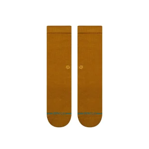Icon Crew Socks - Gold Canvas