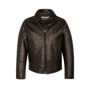 LC5100 Leather Jacket - Dark Brown