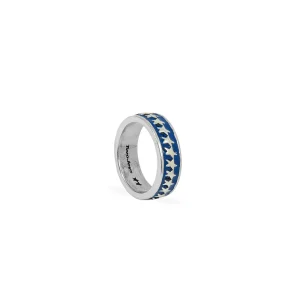 All-round Icon Ring Blue - Sterling Silver