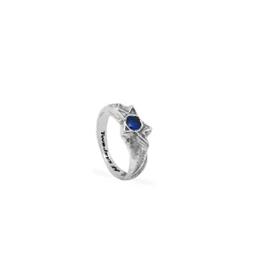 Blue Calda Ring - Silver/ Blue