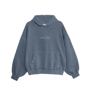 Icon Hoodie - Blue (Pigment Dyed)