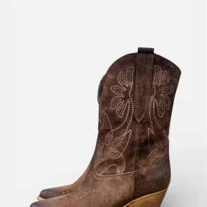 texano ricamato vera pelle,MYRA