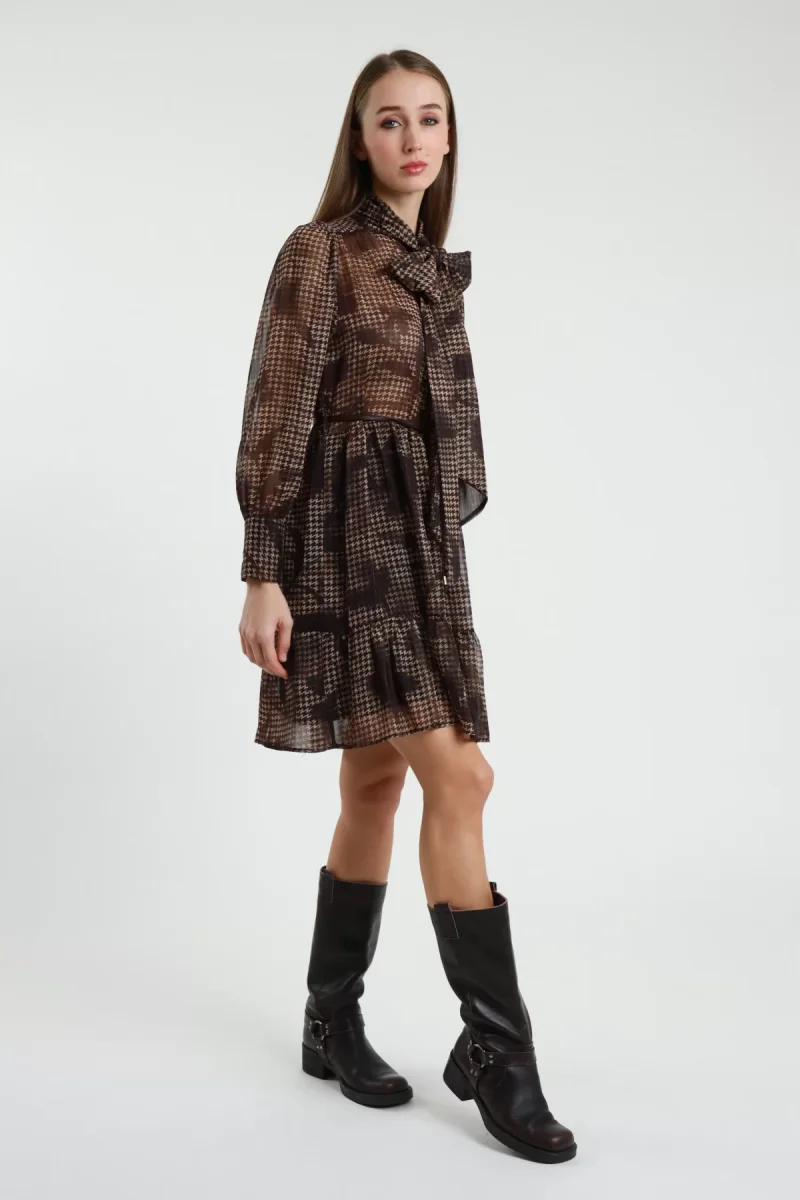 abito fiocco corto fantasia SUSY MIX - immagine 3