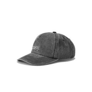 Easy 5 Panel Cap - Washed Black