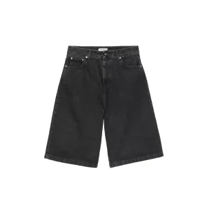 W' Belmont Short - Black (Stone Washed)
