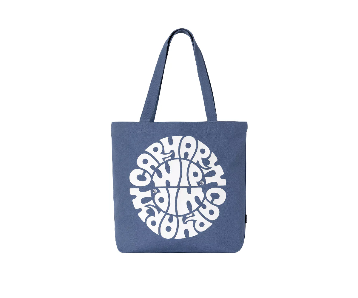 Canvas Graphic Tote - Jazzy Print/ Blue Iris - immagine 2