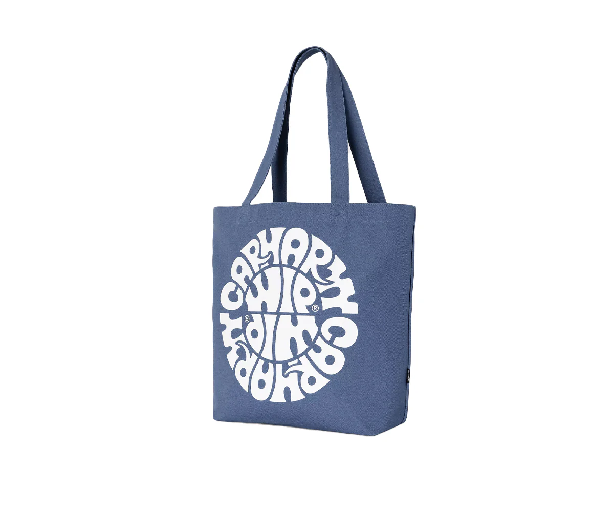 Canvas Graphic Tote - Jazzy Print/ Blue Iris - immagine 4