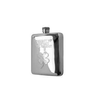Clover Flask - Stainless Steel Silver