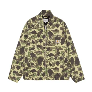 Duck Detroit Jacket - Camo Duck Green (Stone Washed)