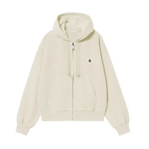 W' Hooded Nelson Jacket - Stone (Garment Dyed)