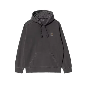 Hooded Nelson Sweat - Black (Garment Dyed)
