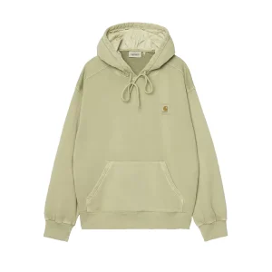 Hooded Nelson Sweat - Gentle Green (Garment Dyed)