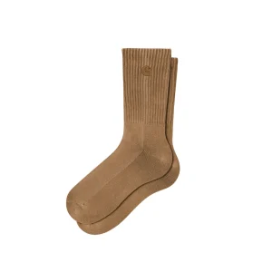 Hudson Socks - Peanut (Chalk Wash)