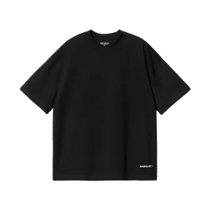 Link Script S/S Tee - Black/ White