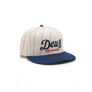 Alvia Cap - Cream/ Blue