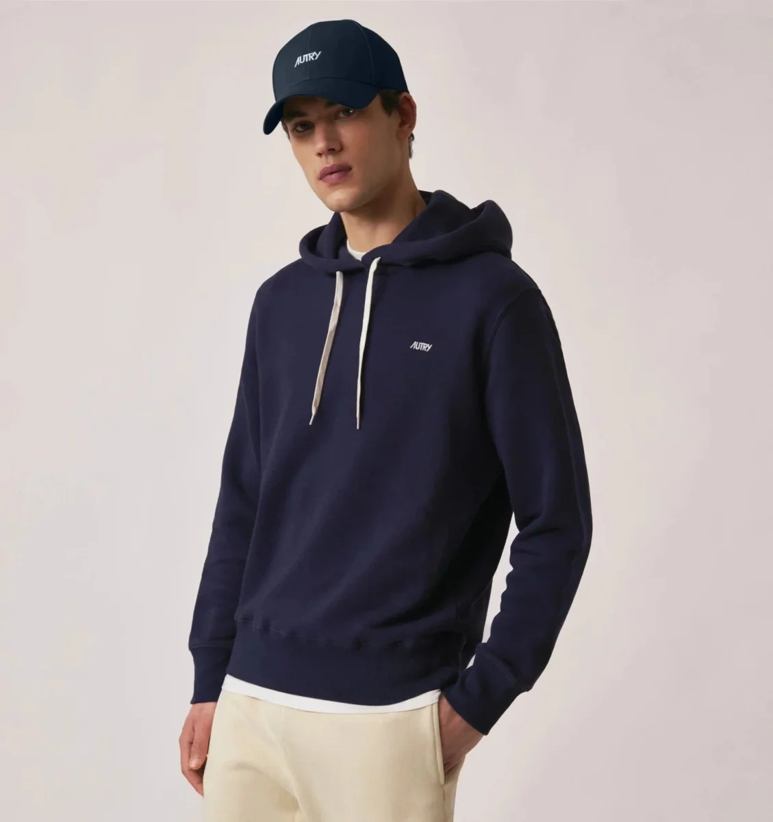 Autry Hoodie Main Man Jersey Blue - immagine 3
