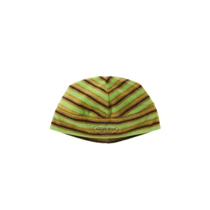 Thermal Fleece Beanie - Chartreuse Stripe