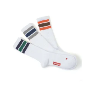 Classic Line 3-Pack Socks - White/ Multi