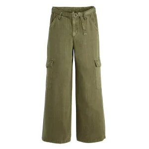 Baggy Dad Cargo - Drapey Ivy Green (Garment Dyed)