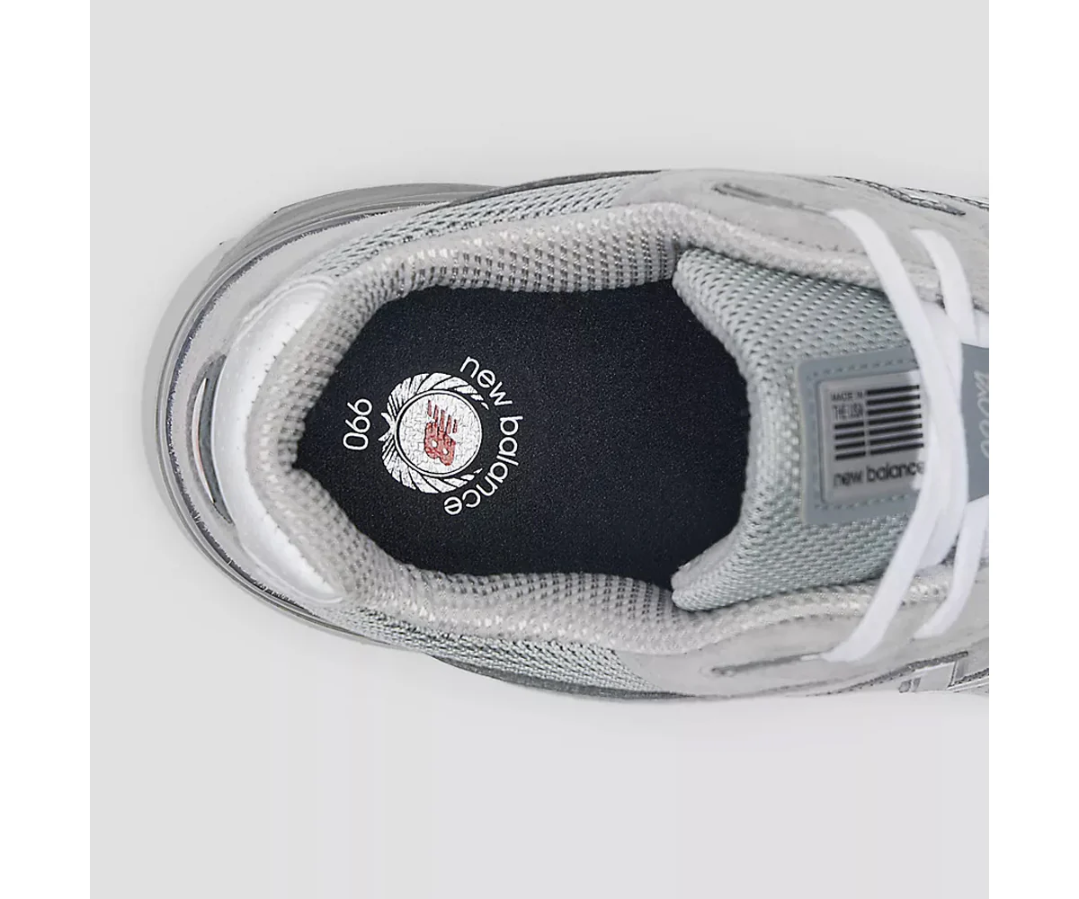 990 V4 Core Made in USA - Grey/ Silver - immagine 8
