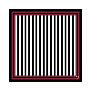 Pareo Riga Nero E Panna