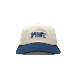 Classic Cap - Off White/ Blue